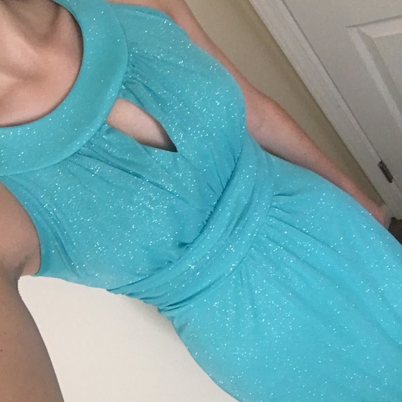 Teal evening gown💍 - Picture 2 of 8